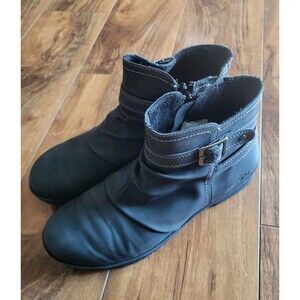 JBU by Jambu Womens Betsy Water Resistant Ankle Bootie Black Size 9 B3BSY01